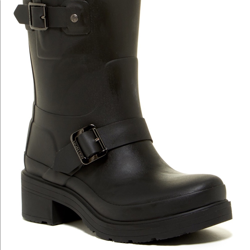 Hunter Original Biker Waterproof Short Rain Boots